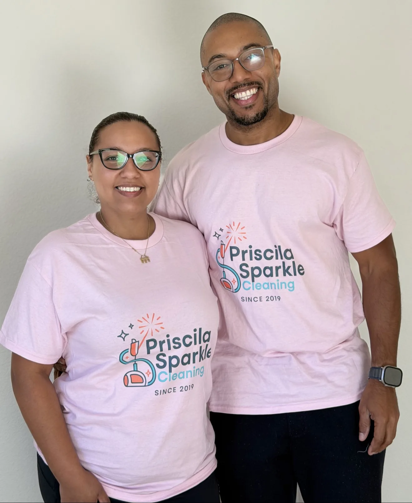 Priscila Sparkle Cleaning cleaning team